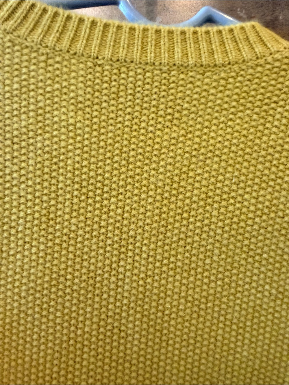 TWP Audrey 100% Cashmere Seed Stitch Sweater Avocado Oil S $495 Retail - Picture 9 of 9